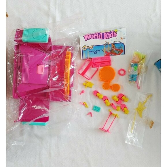 Wish  World Kids Hear & Cheer Stereo Playset Vintage 1988 Kenner Complete RARE! - Picture 2 of 12